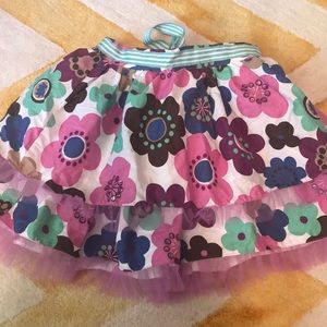Girls two tier skirt.